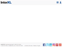 Tablet Screenshot of interxl.com